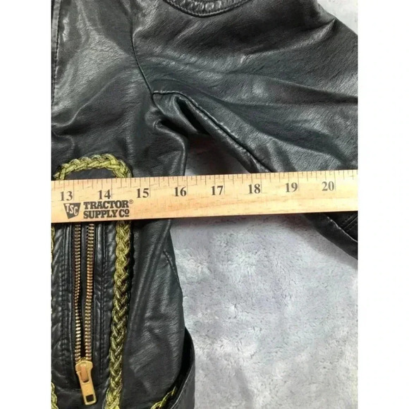 Free people bang bang vegan jacket size small - Picture 3 of 3
